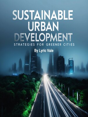 cover image of Sustainable Urban Development